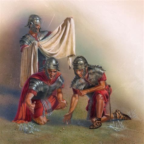Jesus’ Garments Divided .